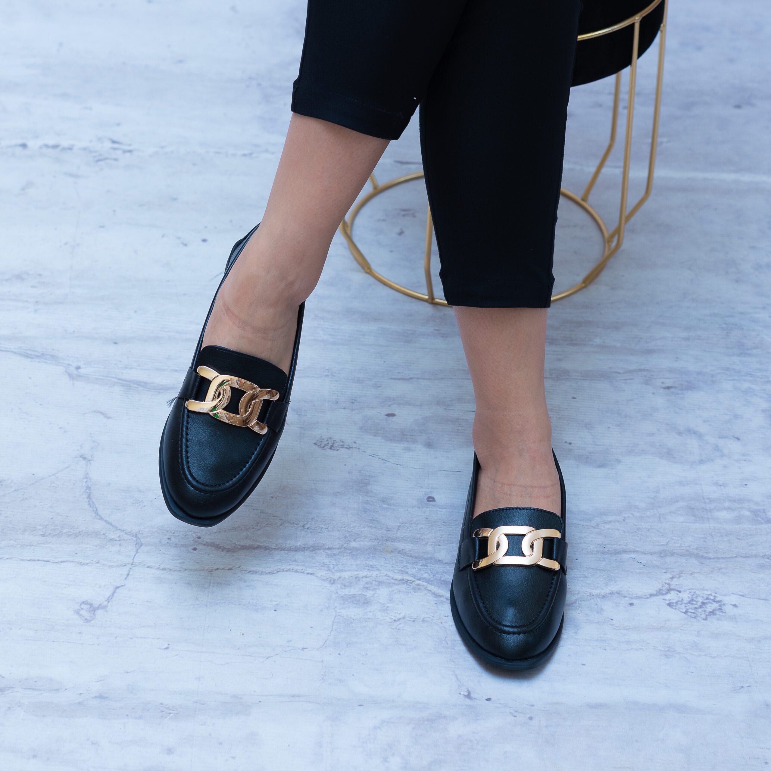 Eleganckie Mokasyny Damskie – Modne Półbuty Damskie - Styl klasyczny