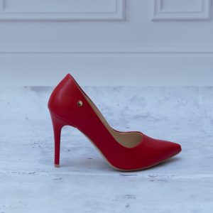 Czerwone Szpilki Zan Zara 217 - Styl elegancki