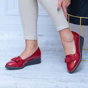 Mokasyny Lakierowane Damskie – Jesienne Buty Damskie Vinceza - Styl klasyczny