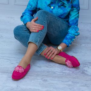 Mokasyny Fuchsja Goodin FL-678 - Styl klasyczny