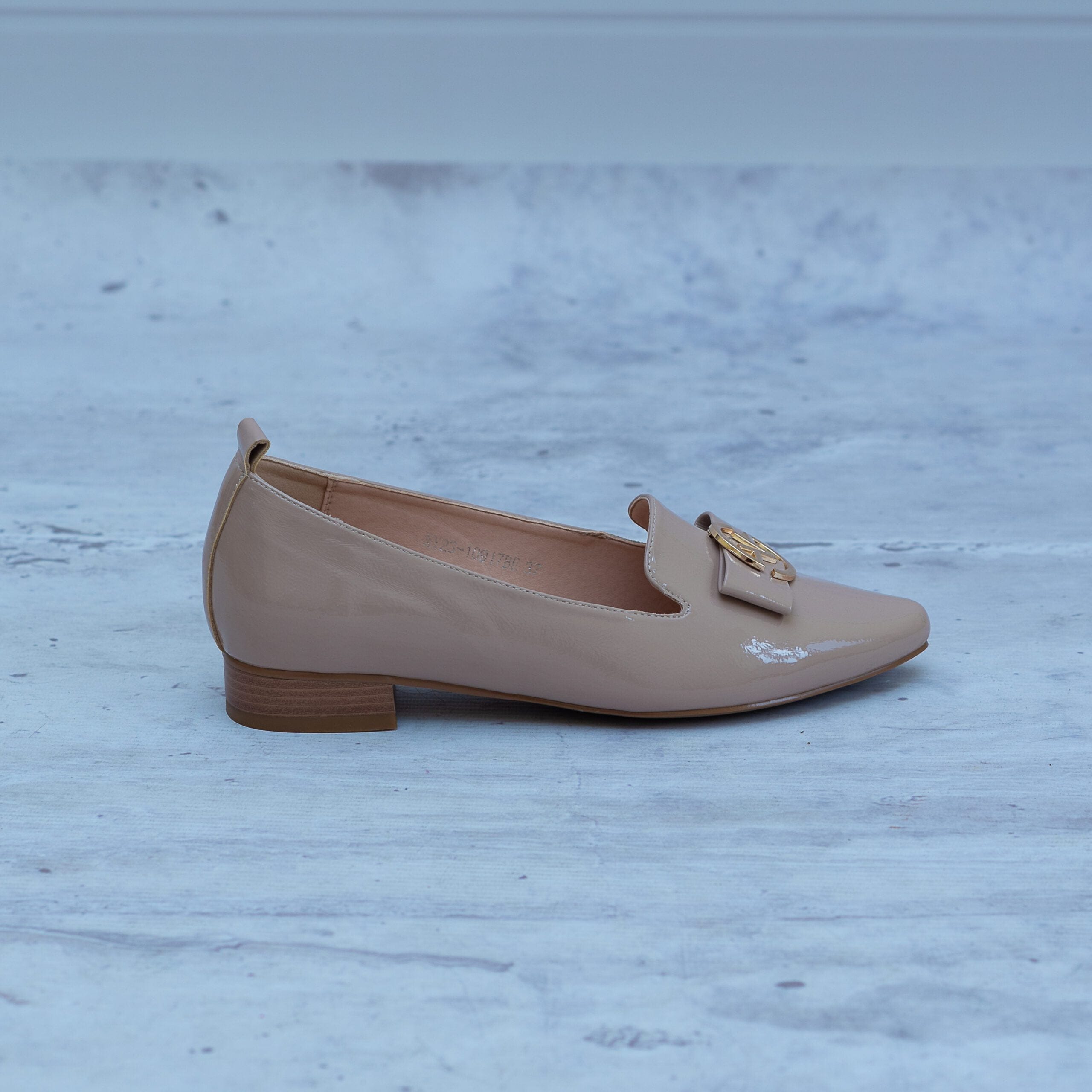 Mokasyny Beżowe 23-10917 BE VINCEZA - Styl casualowy