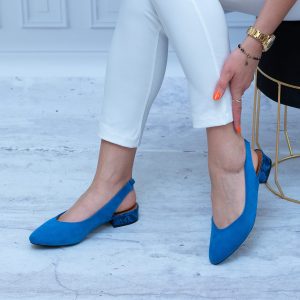 Niebieskie sandały damskie T. SOKOLSKI – Wygodne buty na lato – SK L21-14 Blue - Styl elegancki