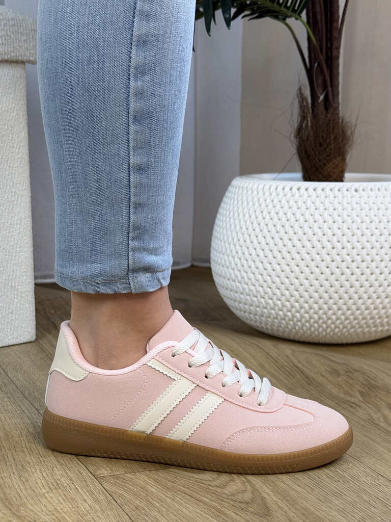 Różowe trampki sportowe damskie Seaestar Bl659P - Styl miejski