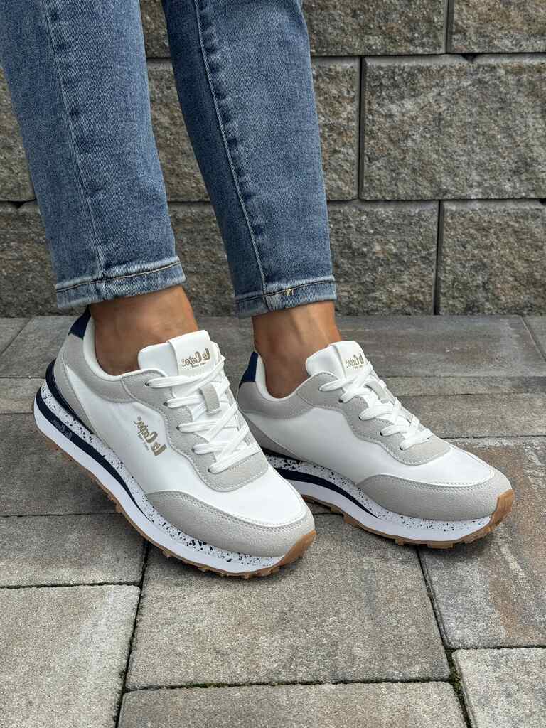 Białe buty sportowe damskie Lee Copper 3365L - Do spodni