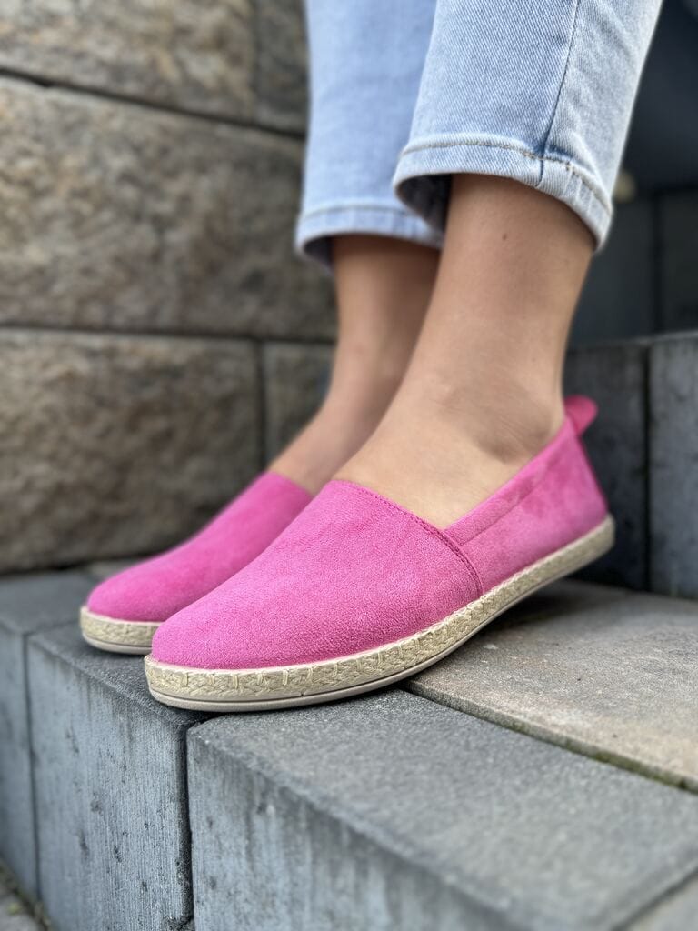 Fuchsjowe espadryle damskie – Modne buty na każdą okazję Potocki - Na wiosnę