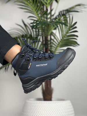 Buty sportowe trekkingowe damskie granatowe American Club - zdjęcie produktu 6