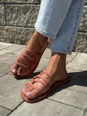 Klapki damskie na basen Ipanema 26979 Pink - Styl casualowy
