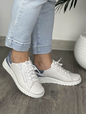 Trzewiki damskie skórzane wasak 0720 Obuwie dla kobiet - Styl casualowy