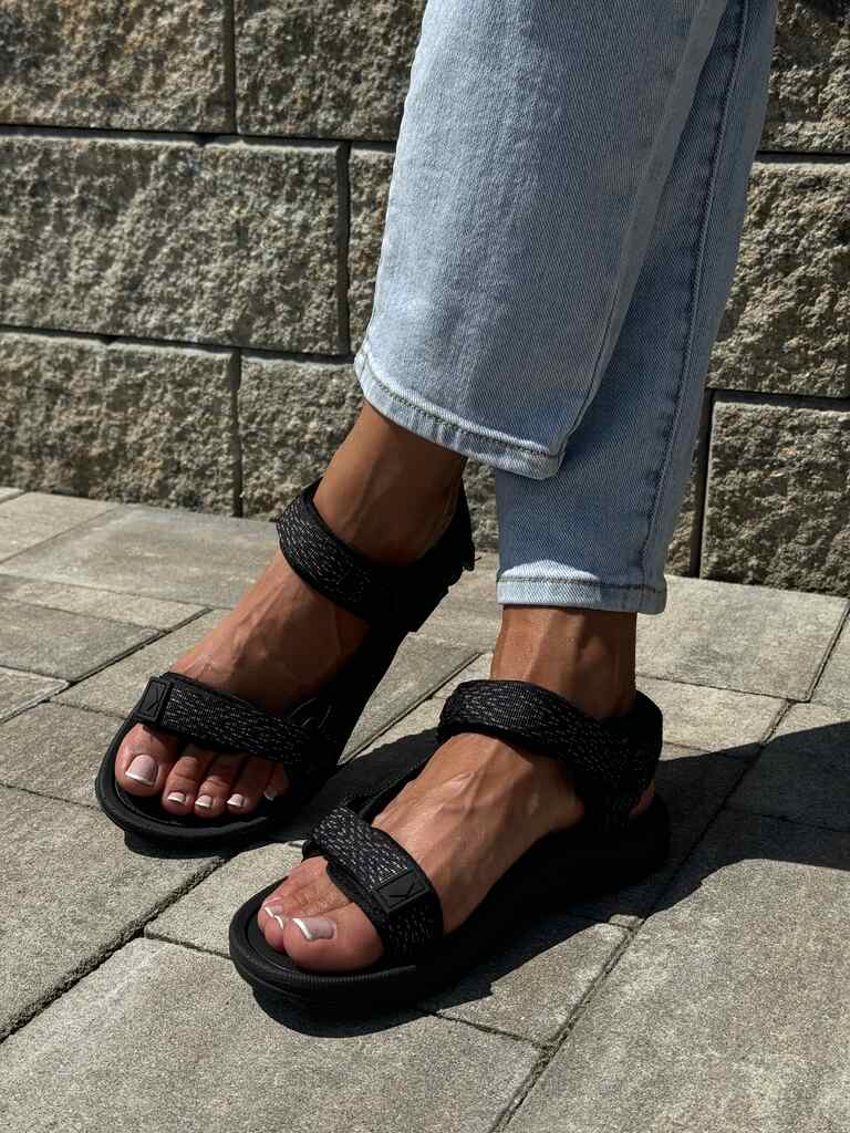 Sandały damskie sportowe Lee Copper LCW-25-34-3558LA Grey - Styl casualowy