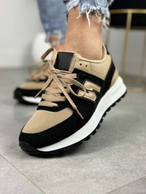 Sneakersy damskie BLACK LY085 – Wygodne buty spotrowe - Styl casualowy