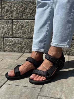 Sandały damskie sportowe Lee Copper LCW-25-34-3558LA Grey - Styl miejski