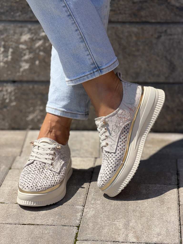 Czarne buty sportowe na grubej podeszwie Lee Copper 2552L - Styl klasyczny