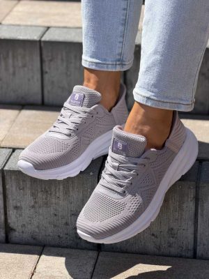 Buty soprtowe damskie lekkie do biegania wkładka memory foam McBraun 9899 - Styl klasyczny